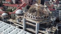 Taksim Camii’nde kaba inşaatın yüzde 80’i tamamlandı