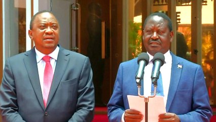 Kenya's political rivals vow to work out differences