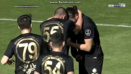 UMAR  Goal  HD   Osmanlispor 1 - 0	 Bursaspor  10-03-2018