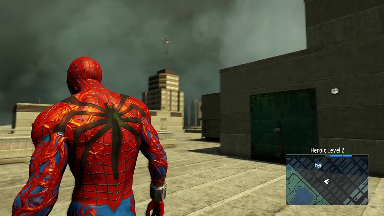 THE AMAZING SPIDER-MAN 2 VIDEOGAME - SPIDER CARNAGE COSTUME SHOWCASE (Free Roam)