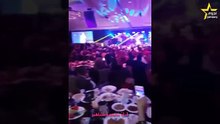 شاهد هيفاء وهبي تشعل مسرح لاس فيغاس برقصها وفستانها الجريء!