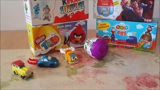 Surprise Eggs Angry Birds Kinder Surprise Toys Kinder киндер сюрприз 1