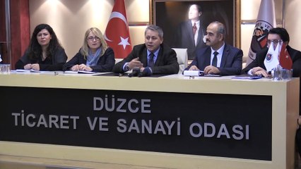 Ekonomi Bakanlığı yetkilileri Düzceli sanayicileri dinledi - DÜZCE