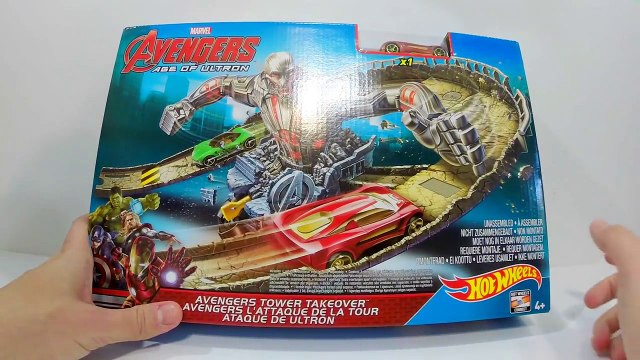 Hot Wheels Os Vingadores Ataque de Ultron - Marvel Avengers Mattel