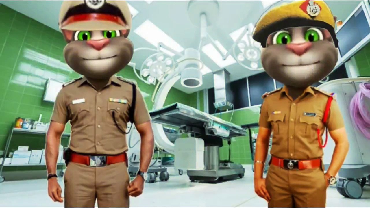 Chor-Police talking tom new funny video  chor police jokes