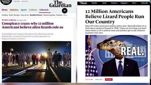 LES REPTILIENS NOUS DOMINENT...