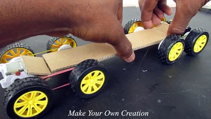 How To Make a Car - Cardboard off road car