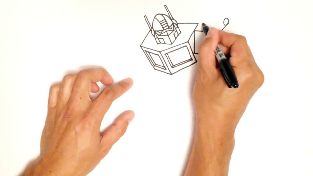 How to Draw Optimus Prime | Transformers