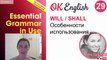 Unit 29 (28) Модальные глаголы will и shall - английская грамматика для начинающих на Ok English