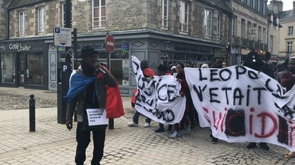 Marche blanche en hommage à Léopold Gnahoré