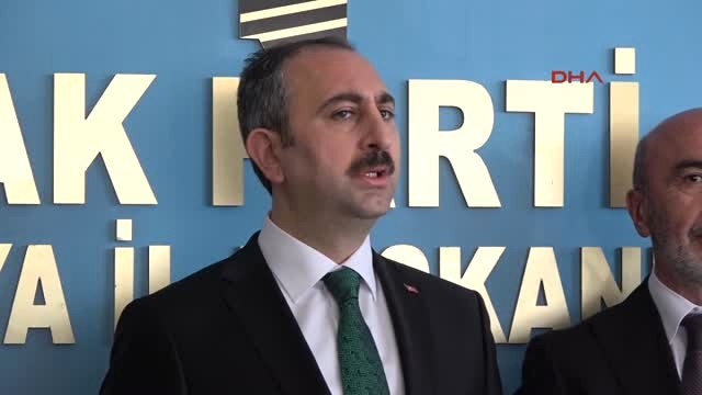 Konya Adalet Bakanı Cinsel Suçlar ve Irza Geçmeden 18 Bin 492 Tutuklu ve Hükümlü Var
