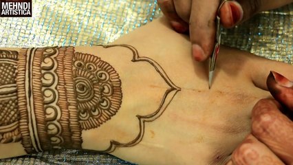 New Henna Mehndi Trend:Latest Mehendi Designs For Upper Side(Wedding Mahendi)|MehndiArtistica