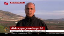 Afrin çepeçevre kuşatıldı