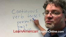 continuous verb tenses