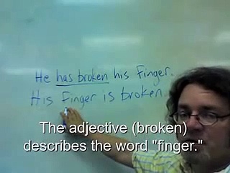 Three uses for past participles
