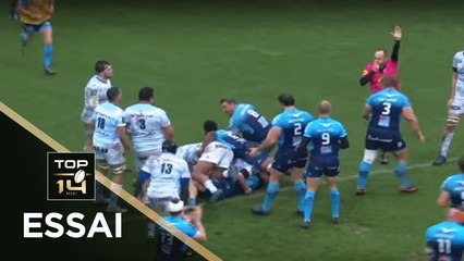 TOP 14 - Essai Jan SERFONTEIN 2 (MHR) - Montpellier - Racing 92 - J20 - Saison 2017/2018