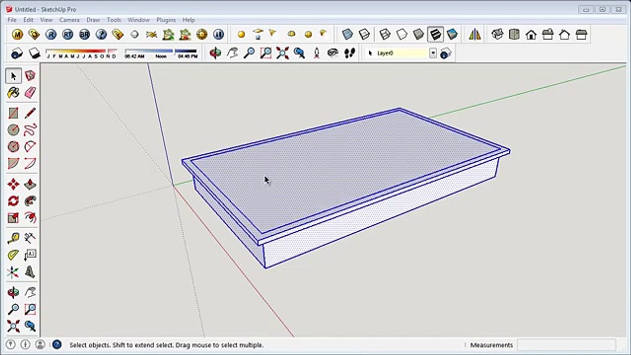 Sketchup Building Design Tutorial-1