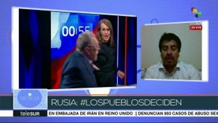 Carmona: Encuestas dan ventaja arrolladora a Vladimir Putin