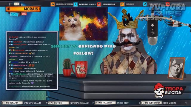 #25 MORAIS: TWITCH MELHORES MOMENTOS
