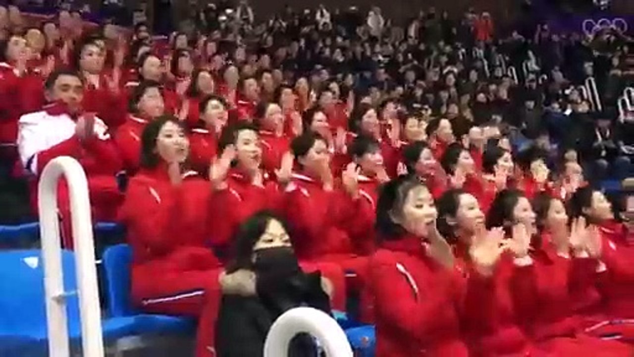 les supporters coréens Jeux olympiques de 2018