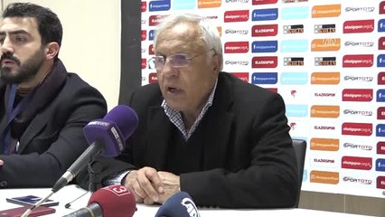 Tetiş Yapı Elazığspor-Gazişehir Gaziantep Maçının Ardından