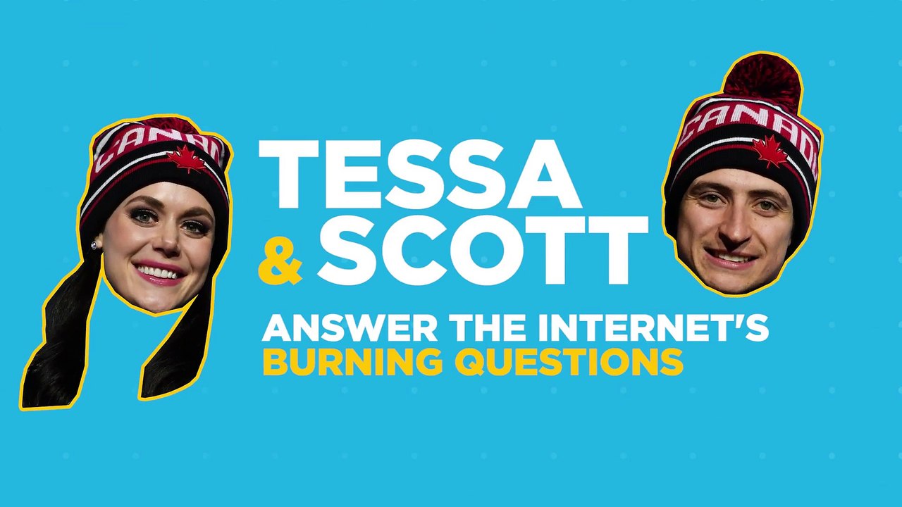 Scott Moir and Tessa Virtue answer the most burning