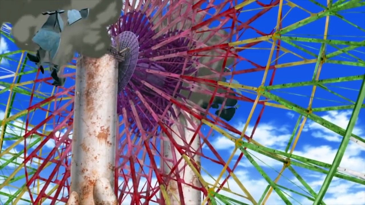 BEST TANK FIRE SCENE 3(Girls und Panzer Movie Final battle)