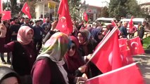 Erzincan Belediyesi Mehteran Takımı Eşliğinde Zeytin Dalı Harekatı'na Destek Yürüyüşü