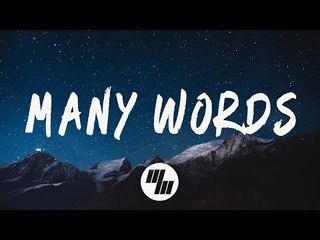 DROELOE - Many Words (Lyrics / Lyric Video)