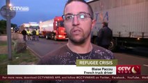 Protesters in France demand migrant camp closure for refugee crisis
