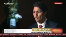 Exclusive: Canadian PM Justin Trudeau tells CCTVNEWS why his country decided to join AIIB