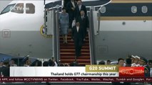 Thai Prime Minister arrives in Hangzhou for G20 Summit