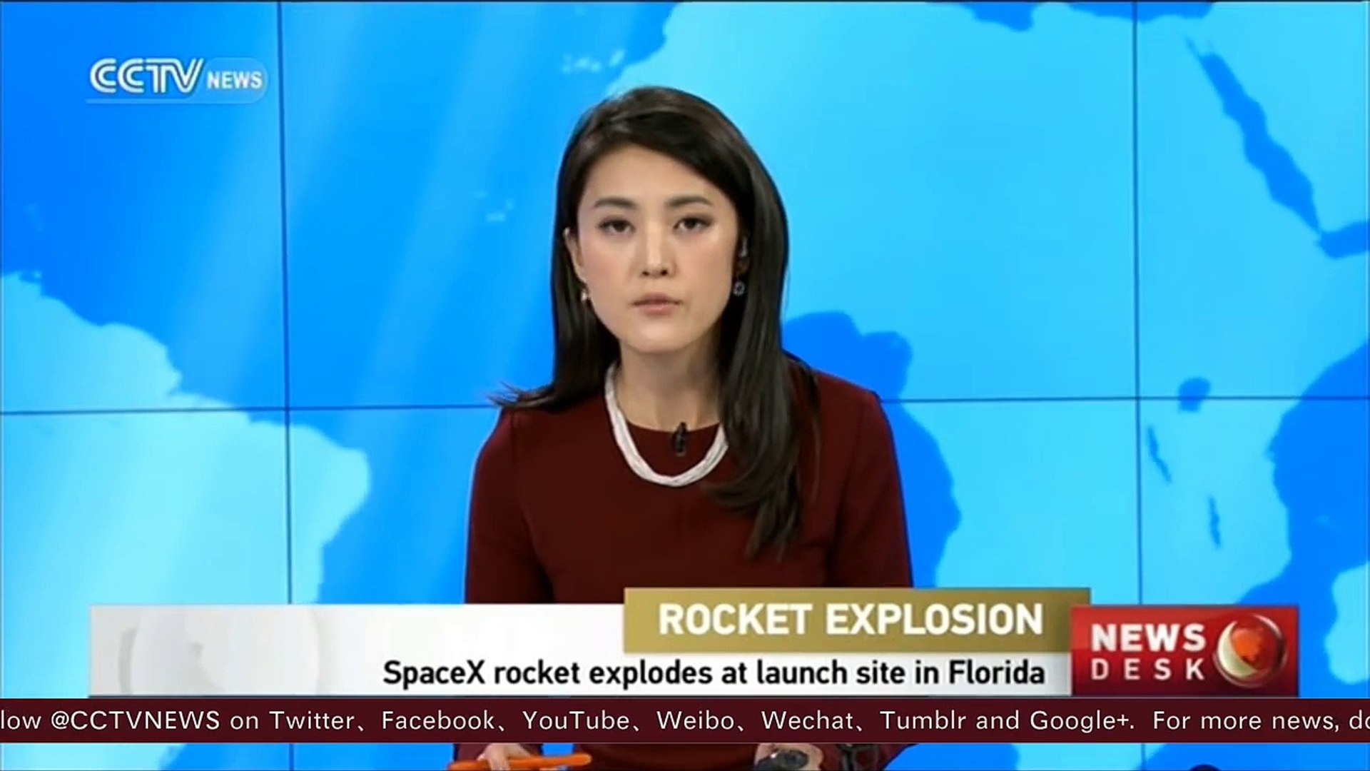 SpaceX rocket explodes at Florida launch site