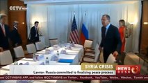 Kerry & Lavrov meet in Geneva: Syrian peace process yet to be finalized