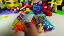 Play Doh Ice Cream Shop Maker Peppa Pig playset games playdough playdoh for Kids by disneyToyTrain