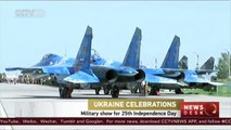 Ukraine celebrates 25th Independence Day as tensions with Russia worsen