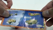 Kinder Joy Surprise Eggs with Hot Wheels Cars Surprises