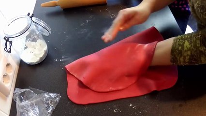 Торт в китайском стиле/ веер из мастики