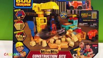 BOB EL CONSTRUCTOR SET DE CONSTRUCCION - BOB THE BUILDER MASH AND MOLD CONSTRUCTION SITE WENDY DIZZY