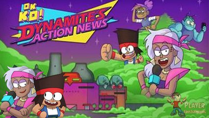 Dynamite's Action News - OK K.O.! Cartoon Network Games