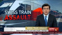 Swiss man starts fire and stabs people on a train in NE Switzerland, 6 people injured