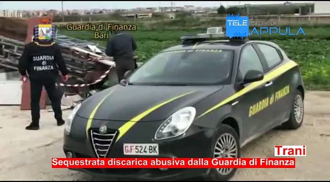 Sequestro discarica Trani