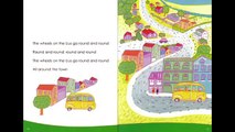 Wheels on the Bus | Kids Sing & Read Along Story | Children Love to Sing
