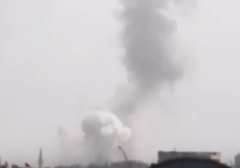 Explosions Reverberate as Strikes Pound East Ghouta