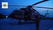 Afghan Air Force Mi-17 & Mi-35 Helicopters Preflight/Takeoff