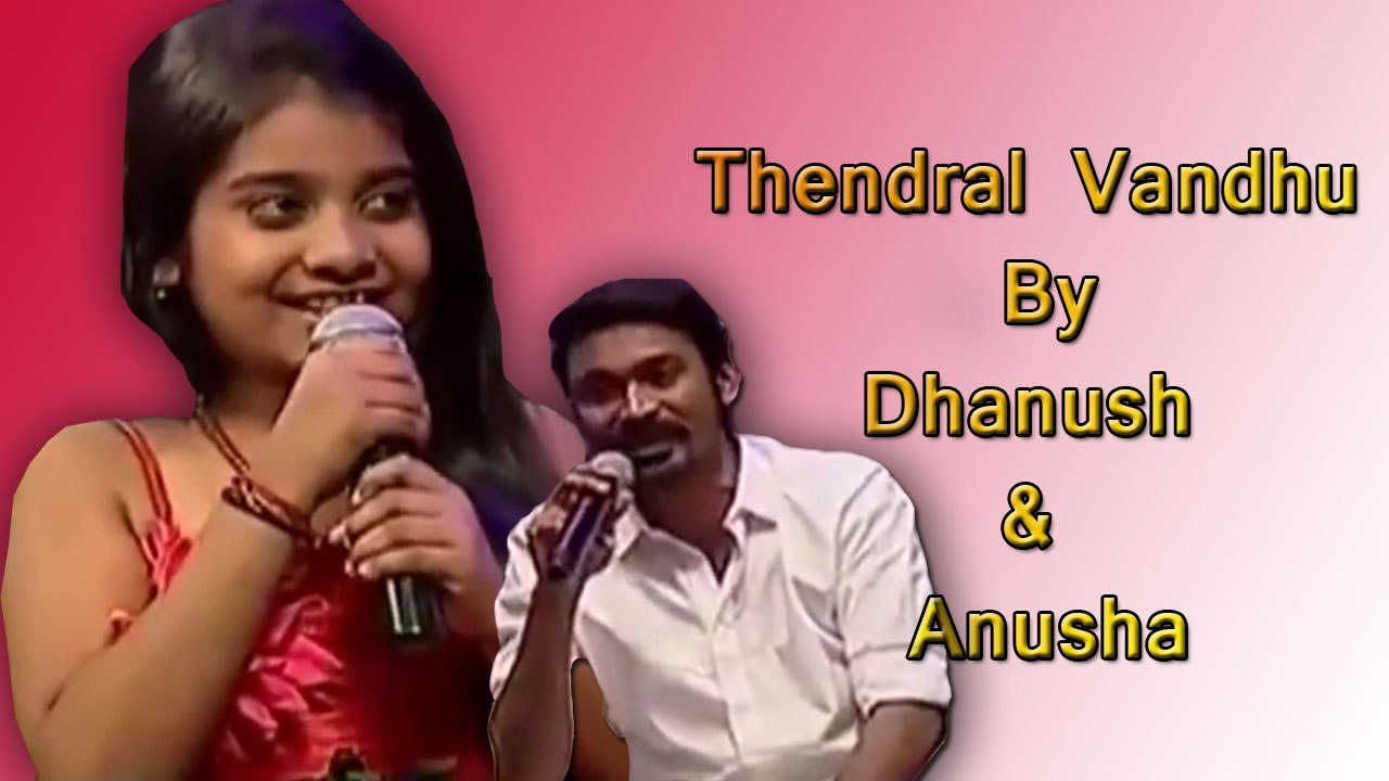 dhanush super singer