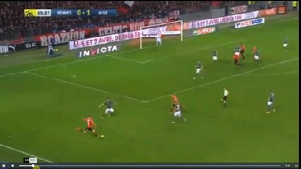 Sarr Goal - Rennes vs ST Etienne 1-1  10.03.2018 (HD)