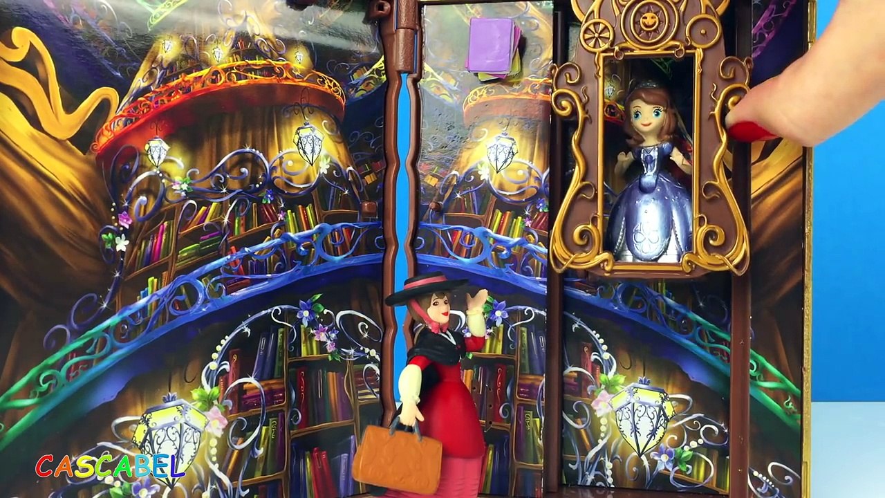 LA PRINCESA SOFIA Y LA BIBLEOTECA SECRETA CON SOFIA THE FIRST MINIMUS ELECTRA TIA MATILDA TILLY