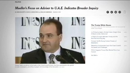 سباق الأخبار-جورج نادر.. ذراع الإمارات في البيت الأبيض