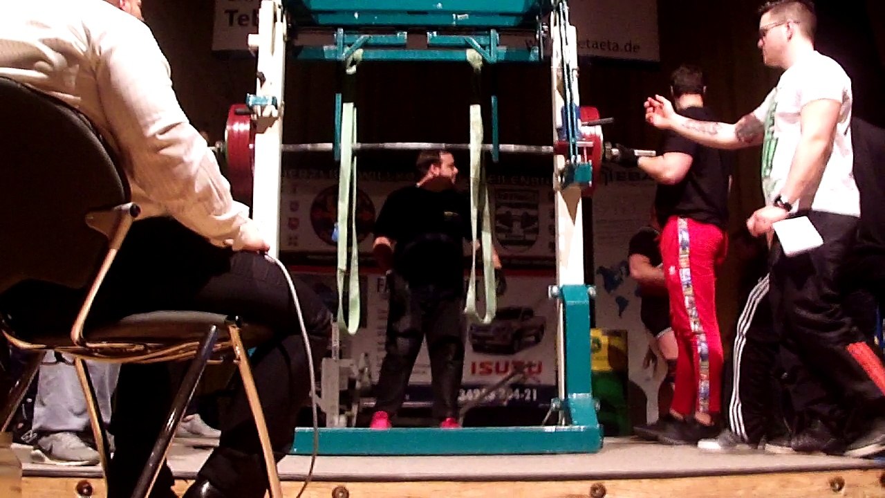 Ralf Döhne, 3. Versuch Beugen, 250 kg, nDR